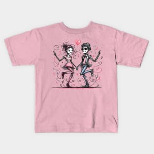 Delightful Matching Couple Kids T-Shirt